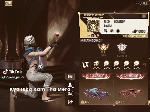 Unlock Free Fire Level 100 Gameplay Tips