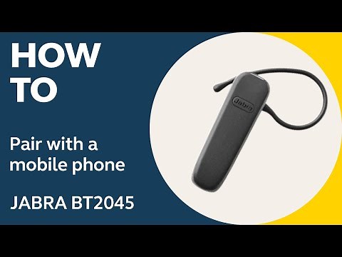 Jabra BT2045: How to pair | Jabra Support