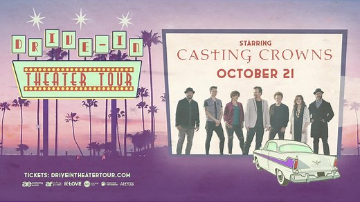 46K views · 329 reactions | We're less than 2 weeks away from being with you at the Moonlight Drive-In. We are putting the finishing touches on what we hope will be a live and in person concert unlike anything you've ever experienced before. Come out and join us for a night of music under the stars on October 21st. | Casting Crowns | Facebook