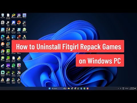 How to Uninstall Fitgirl Repack Games (2025)