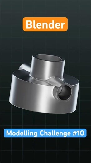 Blender Modelling Challenge Intersecting Cylinders | #blender3d #blendertutorial #blendermodeling