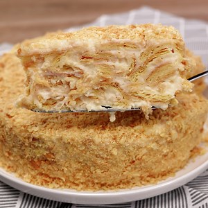 228K views · 1.7K reactions | Cake in 25 minutes! Simple, quick and tasty cake recipe | Lazy Napoleon cake from puff pastry | Simple Food - videos and recipes | Facebook