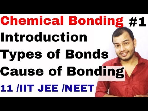 11 Chap 4 | Chemical Bonding and Molecular Structure 01| Introduction | Cause of Chemical Bonding |