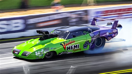 The Pro Modified class of drag racing is definitely the one with the most beautiful and stylish cars in the discipline. And the Voodoo Hemi Racing's Plymouth Superbird is proof of that ✨Watch it accelerating down Hockenheimring dragstrip during Friday and Sunday of the 2025 NitrOlympX! Huge thanks to my friend Italiansupercar.net for the great collaboration done recording this car! #Plymouth #PlymouthSuperbird #ProModified #DragRacing #NitrOlympX | 19Bozzy92