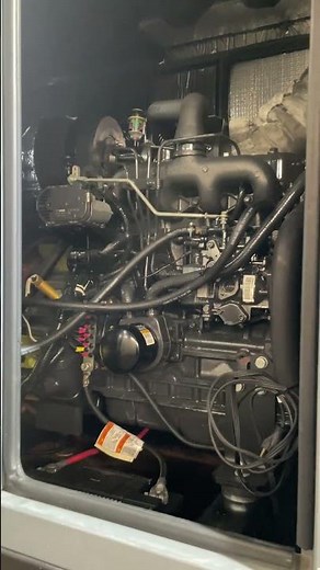 Generac 30KW Diesel Standby Generator, 501 hours, 120/240v Single Phase