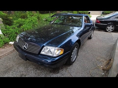 1998 Mercedes SL500 review