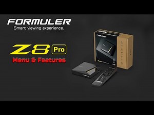 FORMULER Z8 PRO Menu & Features