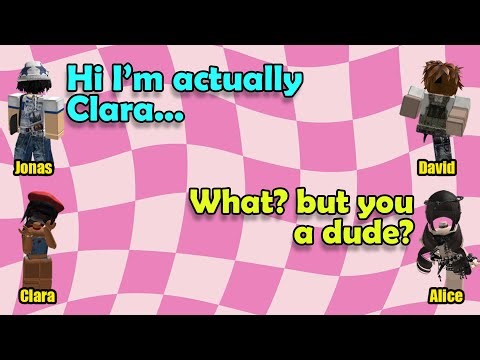 Roblox Groupchat ✨ MY ONLINE GIRL BESTFRIEND DON'T KNOW THAT I'M ACTUALLY A GUY 💅 Eva Story