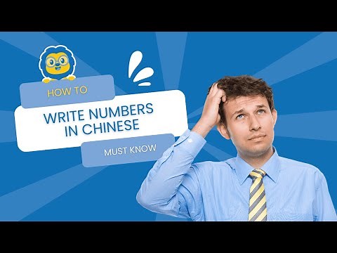 HOW TO - Write Numbers In Chinese