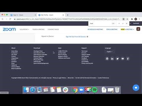 How to find a HOST KEY in ZOOM?