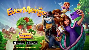 7.3K views · 99 reactions | Today, we are excited to share news of our brand-new mobile title, EverMerge, a new kind of puzzle adventure game that re-imagines “Happily Ever After,” one match and merge at at time. We are so proud of the (entirely virtual!) team that brought this to light. It joins several of our other titles in #PlayApartTogether. https://evermerge.onelink.me/ES7h/3de87a40 | Big Fish Games | Facebook