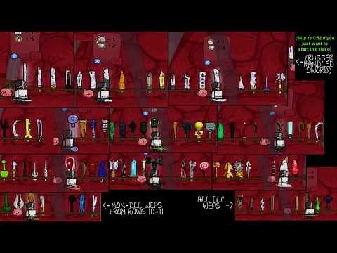 Castle Crashers - All Weapons Guide