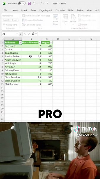 Try this Excel trick! #excel #exceltips #spreedsheet #exceltutorial #tips