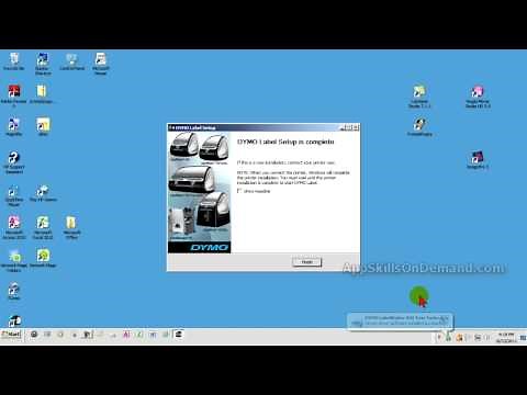 DYMO 450 Twin Turbo Lesson 2 - Installing LabelWriter App