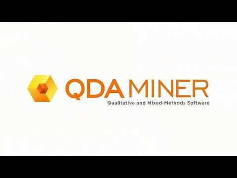 QDA Miner - Creating, Editing, Deleting and Moving Codes and Categories