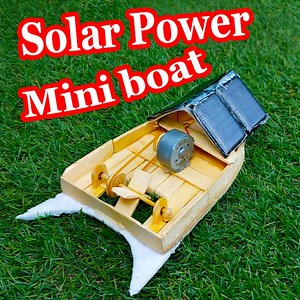 23K views · 59 reactions | Create a Solar System Electric Boat - DIY Mini Solar Boat | Rana Craft | Facebook