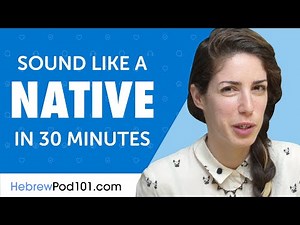 Learn Hebrew Phrases to Sound Like a Native and Avoid Embarrassment!