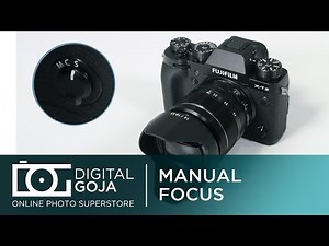 Fujifilm X-T2: How to do Manual Focus? | Video