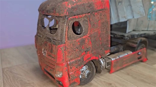 Complete Restoration of Abandoned Mercedes Benz Semi Trailer Truck – Engine Rebuild & Rebirth