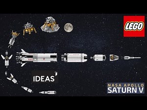 LEGO Instructions - NASA Apollo Saturn V - 92176 (LEGO IDEAS) - Detailed lego review - 2020