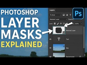 Photoshop Layer Masks Explained in 10 Minutes (Beginner Friendly)