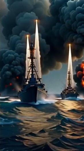 Night of Power — Iran Strikes from the Sea! 🌊🔥#IranNavy #WarScene