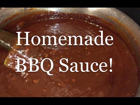 Homemade BBQ Sauce Recipe