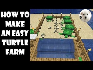 How to make a turtle farm in minecraft 1 20