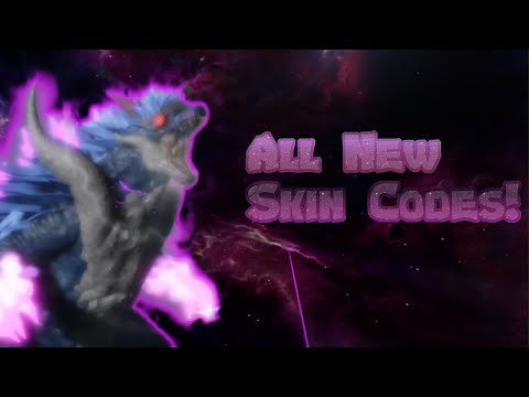All New Skin Codes! - (Roblox Project : Kaiju)