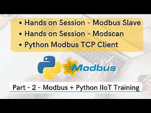 Play with Modbus TCP/IP Simulator/Device | Part - 2 | Modbus + Python IIoT Training |