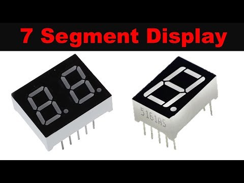 How to Test Seven Segment Display I How to differentiate Common Anode or Cathode for 7 segment