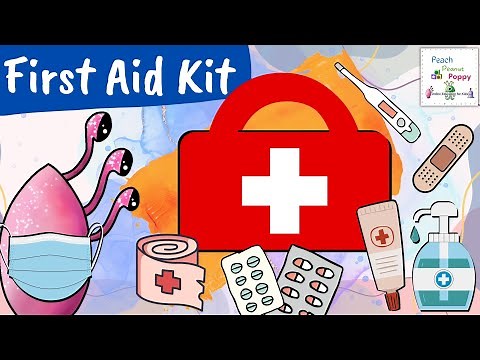 First Aid Box for kids | Essential Items in a First Aid box | First Aid Kit | Emergency Medical Kit