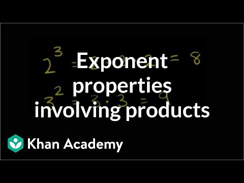 Exponent properties involving products | Numbers and operations | 8th grade | Khan Academy