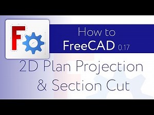 Freecad Arch - 2D Plan Projection