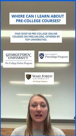 Where Can I Learn About Pre-College Courses? | Kaplan College Prep