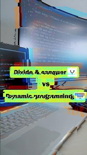 Learn the difference between Divide and Conquer and Dynamic Programming. @tutort.academy