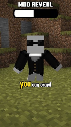 What if you can crawl in Minecraft?