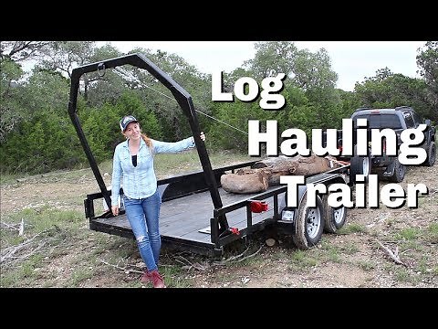Building A Log Hauling Trailer