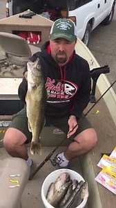 The bite is on!! Here's Bry's Guide Service with a quick Devils Lake (ND) fishing report for mid- to late-June. #DevilsLakeND | Target Walleye