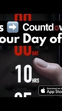 Countdown App - Death? There’s an app for that. (This App Tells Your Day of Death)