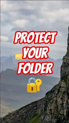 How to Password PROTECT a folder in Windows 11! 🔐🔐