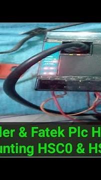 lika Encoder & Fatek Plc High Speed Counting HSC0 & HSC1