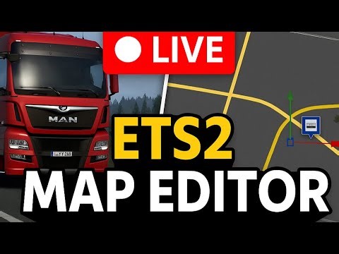 ETS2 Map Editor v1.56 Part 3 | Live Stream Tamil | Road & City Creation ChatGpt help