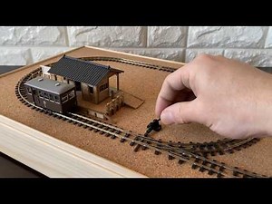 Improved HOe Narrow Gauge Layout Base with Turntable – Playable Miniature Railway Build (Part 3)