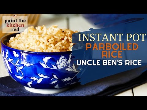 Instant Pot Parboiled Rice - Uncle Ben's Rice - Perfect every time!