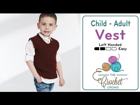 How to Crochet A Boys Vest