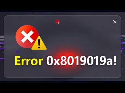 How to solve Error 0x8019019a in Windows Mail App