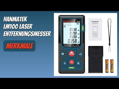 BEWERTUNG (2025): HANMATEK LM100 Laser Entfernungsmesser. Infos