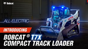 Introducing the world’s first all-electronic compact track loader, the Bobcat T7X!📣 The T7X is the first machine of its kind to be fully electric, offering the full benefits of eliminating hydraulic systems, components, emissions and vibrations – all while providing a cleaner, quieter machine.🙌 Meet the future through the Bobcat T7X Compact Track Loader!🌟 🎬 Subscribe to Bobcat APLA’s YouTube Channel 👇 https://www.youtube.com/BobcatAPLA ▪ Learn more about Bobcat: https://www.bobcat.com ▪ Fin