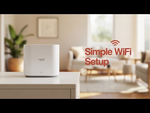 How To Set Up Nest WiFi Pro Mesh Network - simple way